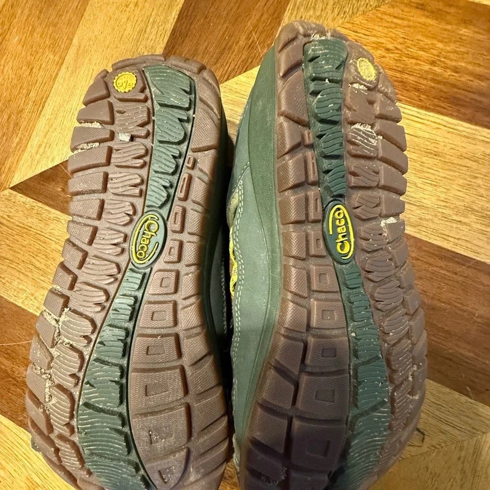 Chaco Kids Water Shoes - Olive and Yellow